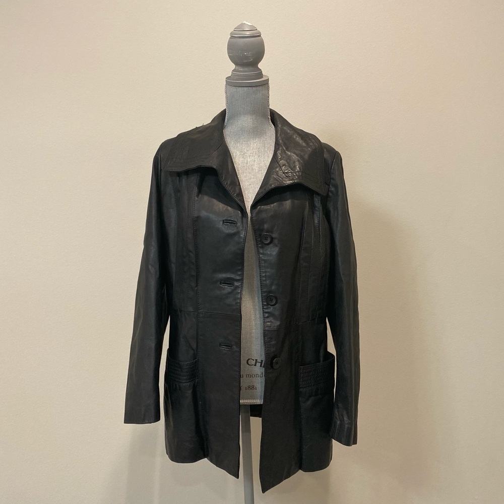 Vintage Nordstrom leather jacket